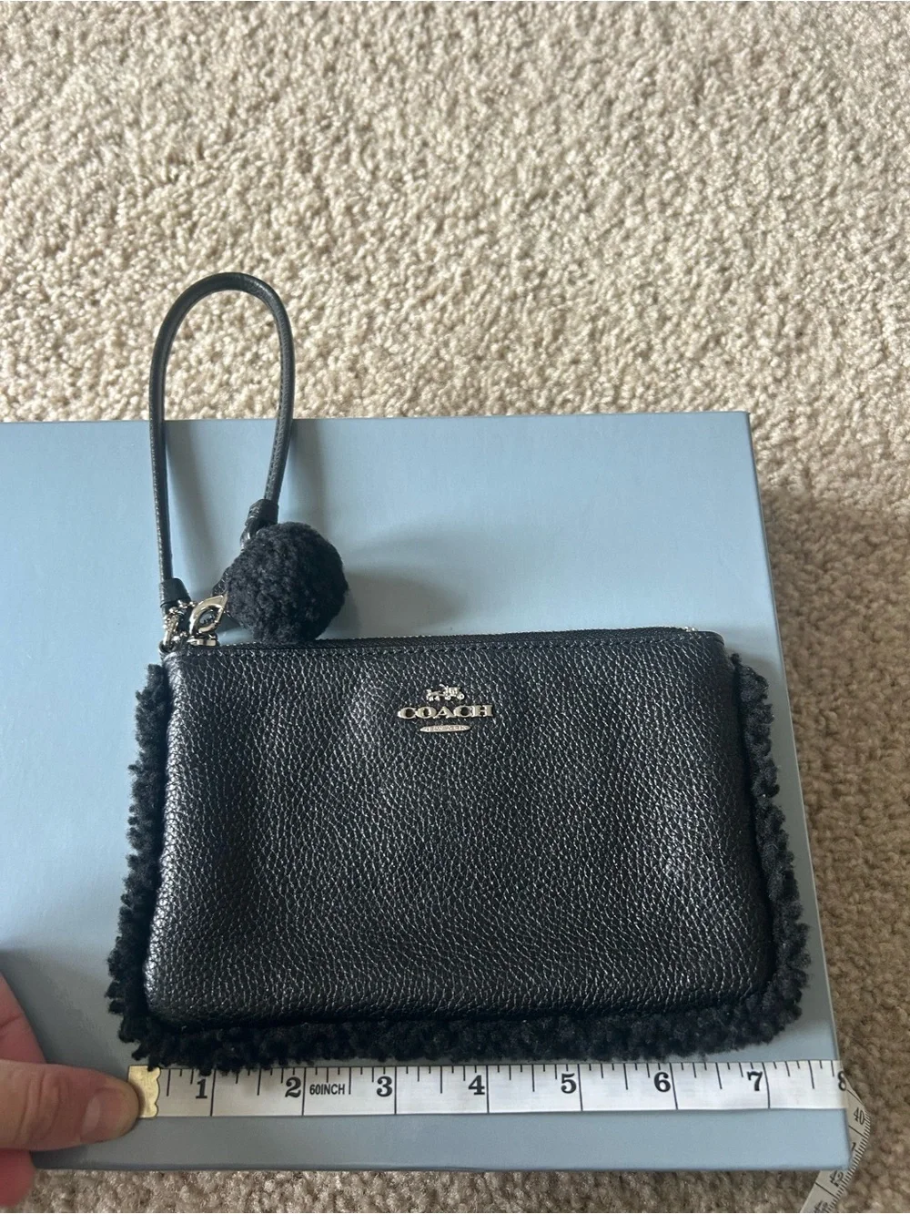 Coach compact wristlet